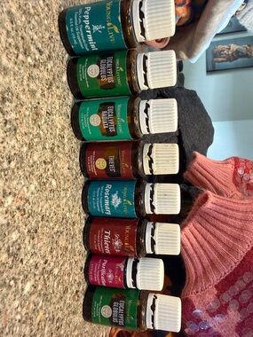 Young Living Essential Oils lot